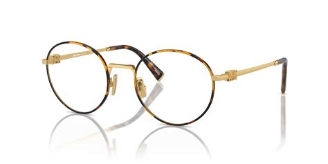 Miu Miu VMU52X Round Glasses 